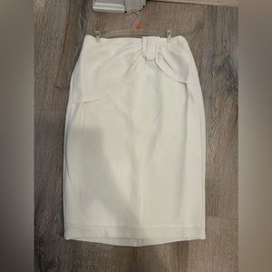 Mango Off-White Skirt